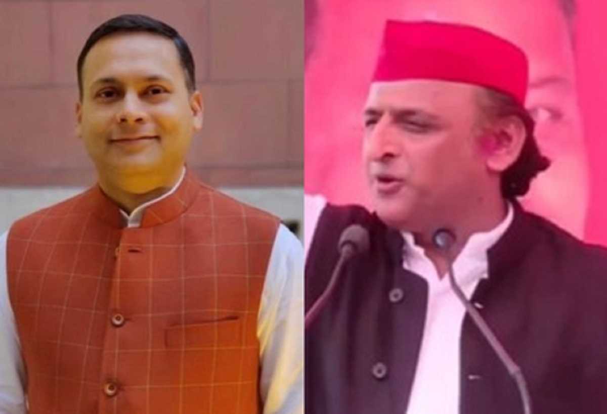 पहले क्षत्रिय समाज का अपमान, अब कांशीराम का उड़ा रहे मजाक, भाजपा का अखिलेश पर वार